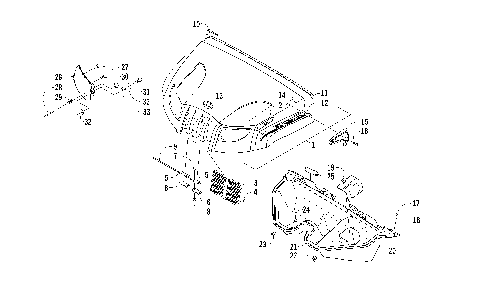 HOOD AND HEADLIGHT ASSEMBLY [93231]