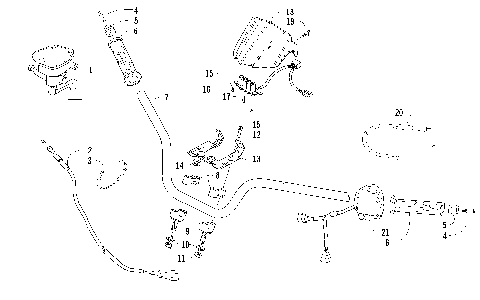 HANDLEBAR AND CONTROLS ASSEMBLY [94287]