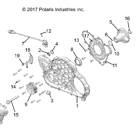 ENGINE, MAG COVER MOUNT - R21RRZ99A9/AC/AP/AW/B9/BC/BP/BW (C700126-2)