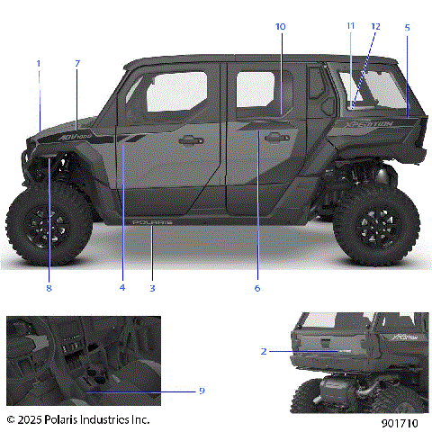 BODY, DECALS, GRAPHICS - G26GZW99AH/BH