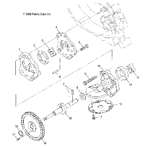 ENGINE, OIL PUMP - A07TH50EA (4999200139920013D11)