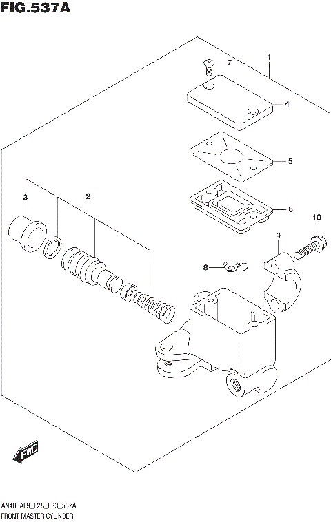 FRONT MASTER CYLINDER
