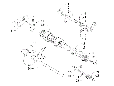 GEAR SHIFTING ASSEMBLY [300095]