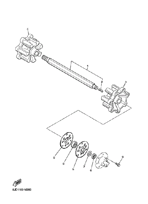 TRACK DRIVE 1 [106352]
