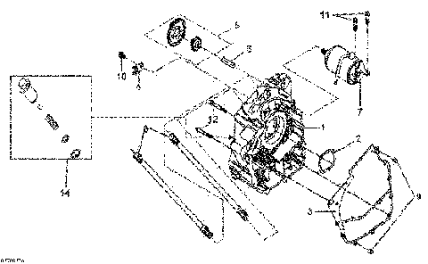 01- Right Crankcase Half