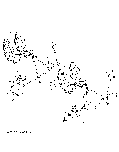 BODY, SEAT MOUNTING and BELTS - Z14XT9EFX (49RGRSEATMTG14ZXP4I)