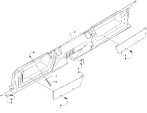 OVERHEAD CONSOLE [304208]