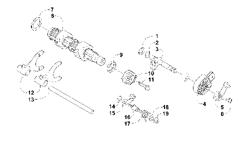 GEAR SHIFTING ASSEMBLY [100525]