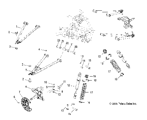 SUSPENSION, FRONT - A07GP52AA/AB (4999201899920189B04)