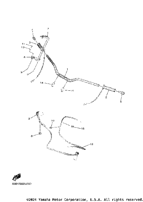 STEERING HANDLE CABLE