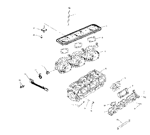 THROTTLE BODY - W025198C/D/I (4971357135C04)