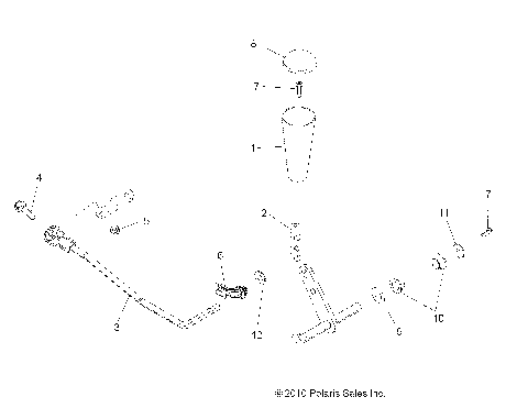 DRIVE TRAIN, GEAR SELECTOR - A14DN5EAH/EAR (49ATVGEARSELECT11SPTRGEPS550I)
