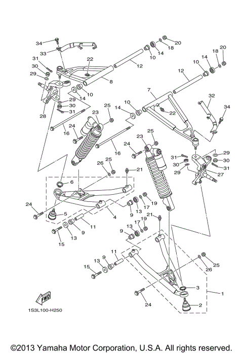 FRONT SUSPENSION WHEEL
