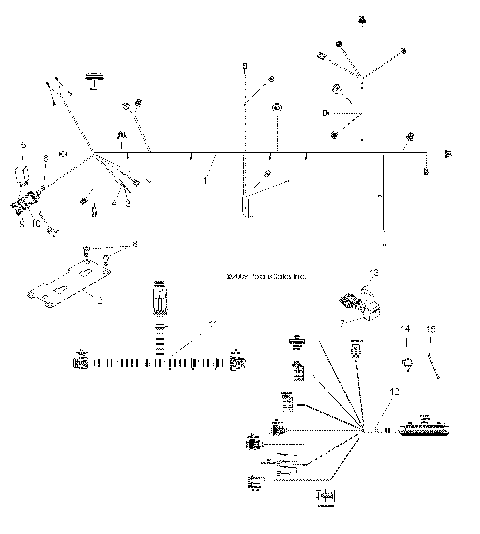 ELECTRICAL, WIRE HARNESSES - R09HH50AG/AR (49RGRHARNESS095004X4)