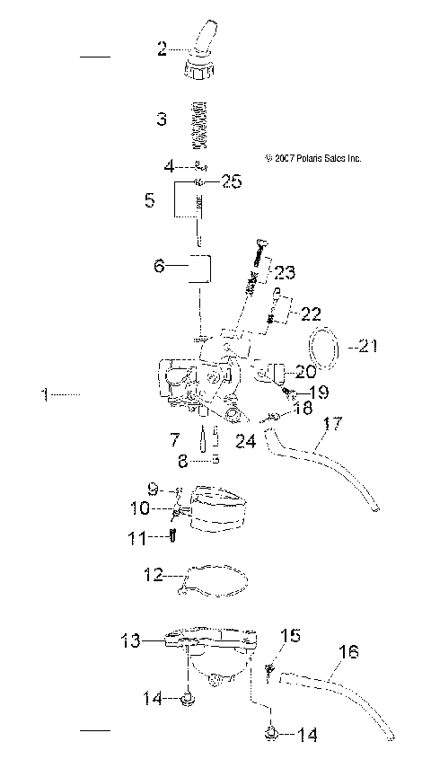 ENGINE, CARBURETOR - A10FA09AA/AB (49ATVCARB09OUT90)
