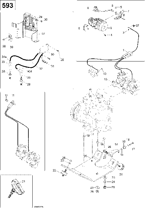 01- Engine And Engine Support WT 600
