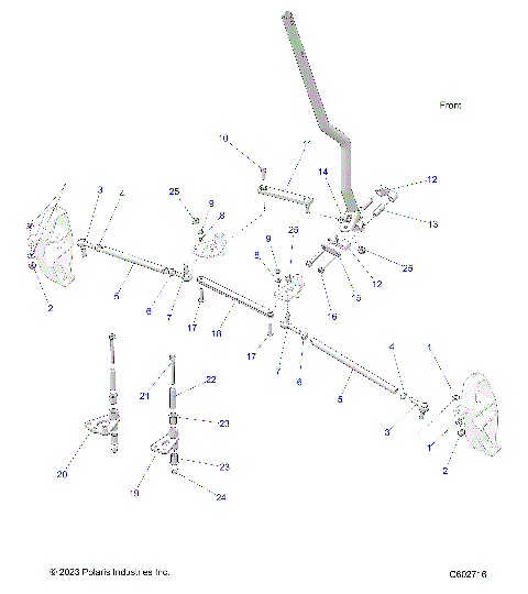 STEERING, LOWER - S25AJT6REL (C602716)