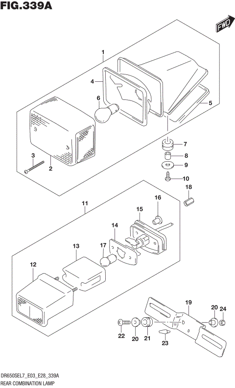 REAR COMBINATION LAMP