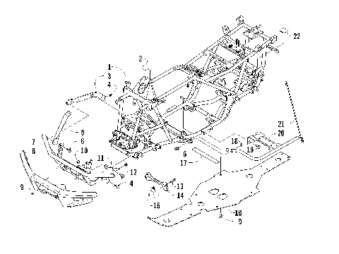 FRAME AND RELATED PARTS [94400]