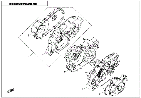 CRANKCASE ASSY.