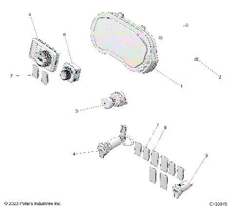 ELECTRICAL, DASH COMPONENTS - R24XAE1RAH/BH (C730976)