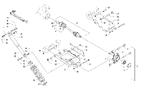 REAR SUSPENSION ASSEMBLY [301918]