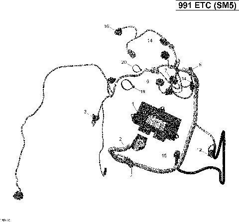 10- Engine Harness And Electronic Module _51R1532
