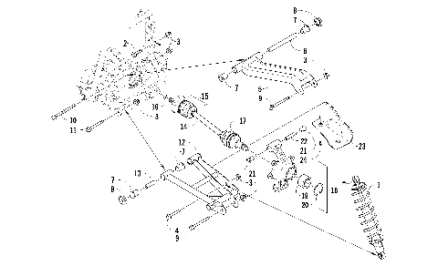 REAR SUSPENSION ASSEMBLY [302048]