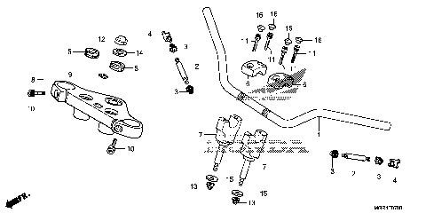 HANDLEBAR@TOP BRIDGE