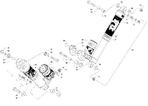 REAR SUSPENSION SHOCK ABSORBERS [111094]