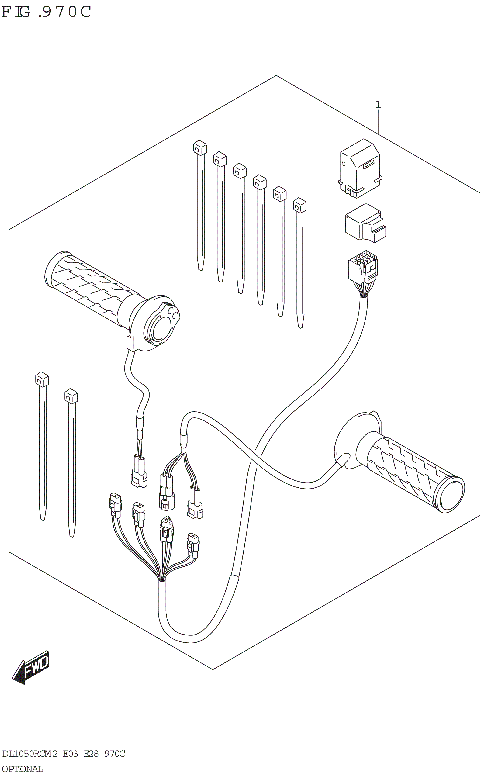 OPTIONAL (GRIP HEATER SET)