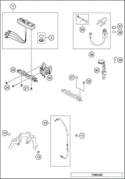 INSTRUMENTS / LOCK SYSTEM