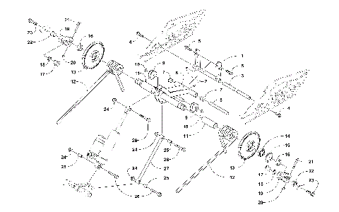 REAR SUSPENSION REAR ARM ASSEMBLY [103827]