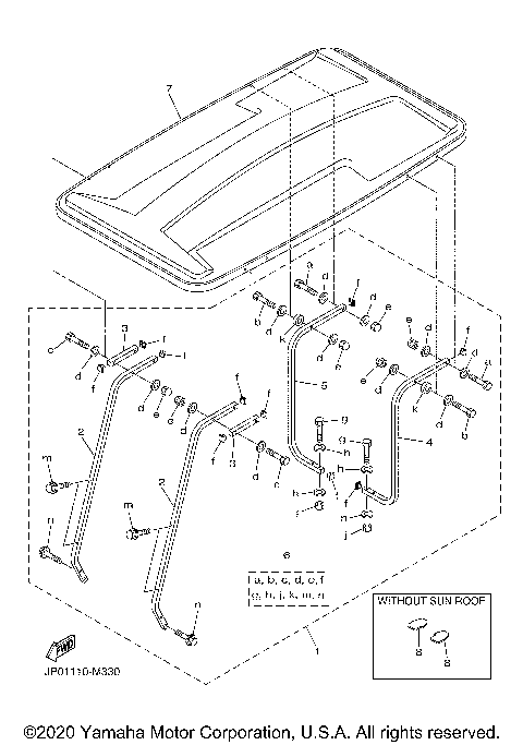 ALTERNATE FOR SUN ROOF