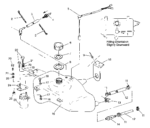 OIL TANK SL 900 B964291 and  Intl. SL 900 I964291 (4935583558A012)