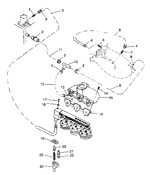 COOLING SYSTEM SL 650 B944058 (4926992699017A)