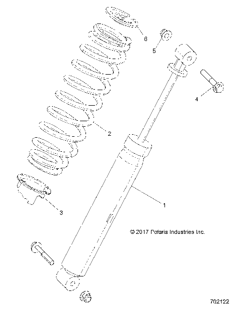 SUSPENSION, REAR SHOCK MOUNTING - R18RTED1F1/SD1C1 (702122)