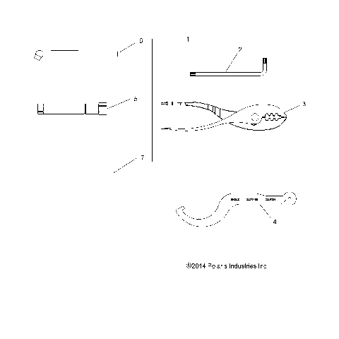 TOOLS, TOOL KIT - A15SHS57CS (49ATVTOOL08SP500)
