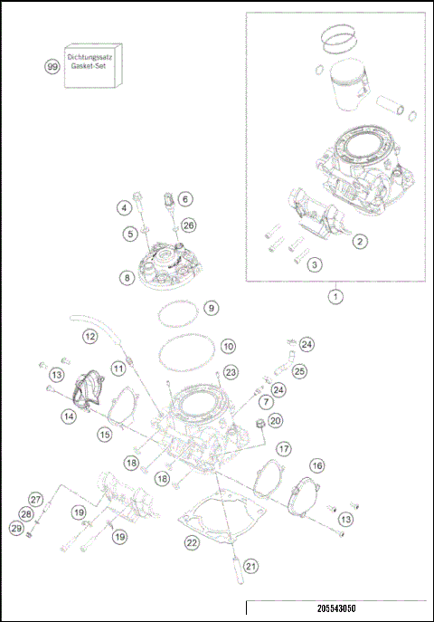 CYLINDER, CYLINDER HEAD