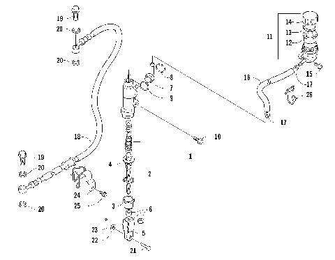 REAR MASTER CYLINDER ASSEMBLY [83486]