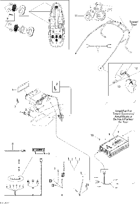 10- Amplifier And Tower Speakers