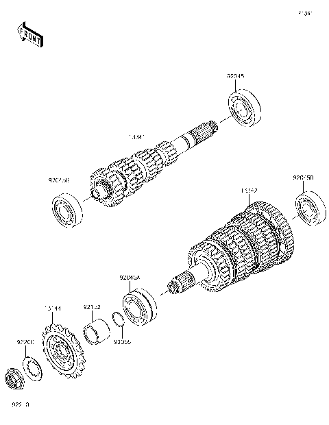 メル59252 2017 Kawasaki Motorcycles Parts-Finder Diagrams | Team