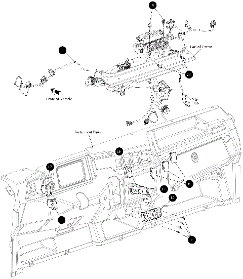 MAIN HARNESS FRONT [302461]