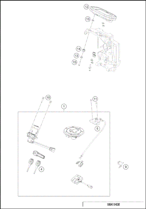 INSTRUMENTS / LOCK SYSTEM