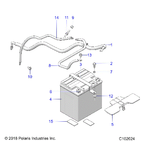 ELECTRICAL, BATTERY - A20SXA85A1/A7/CA1/CA7/E85A9/AF/AP/CA9/CAF/CAP/V85AP/CAP (C102024)