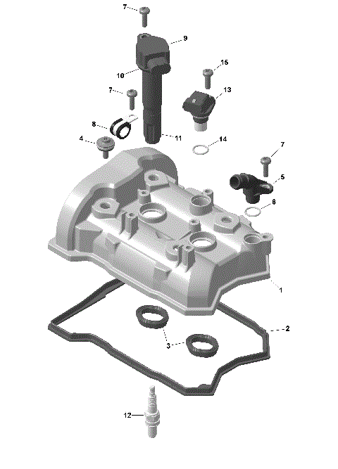 01- ROTAX - Valve Cover