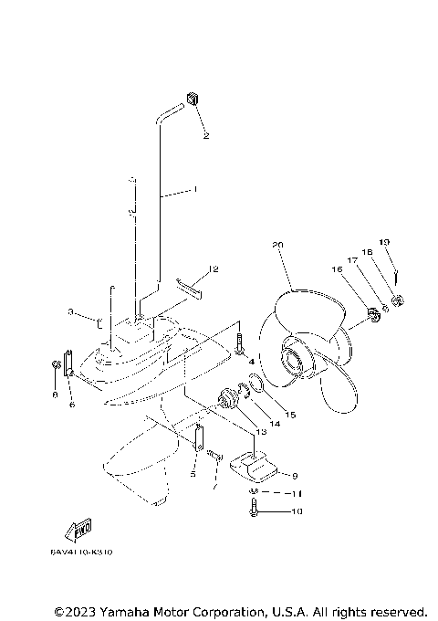 LOWER CASING DRIVE 2