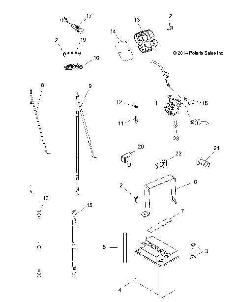 ELECTRICAL, BATTERY - A16DAA32A1/A7 (49ATVBATTERY15325)