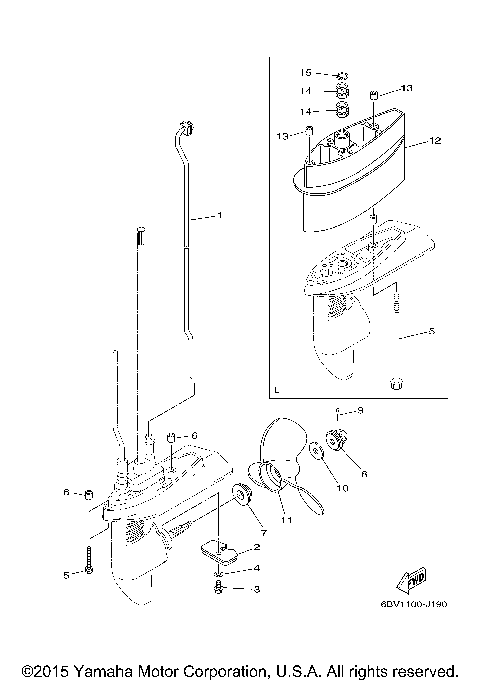 LOWER CASING DRIVE 2