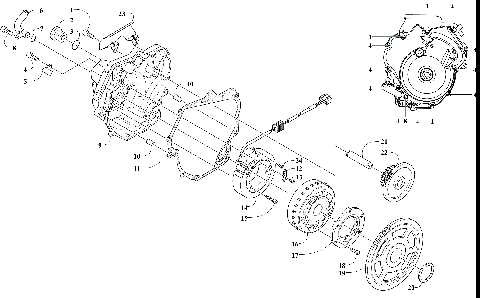 MAGNETO AND COVER ASSEMBLY [302859]